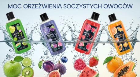 Żele Beauty Fruity - soczyste orzeźwienie